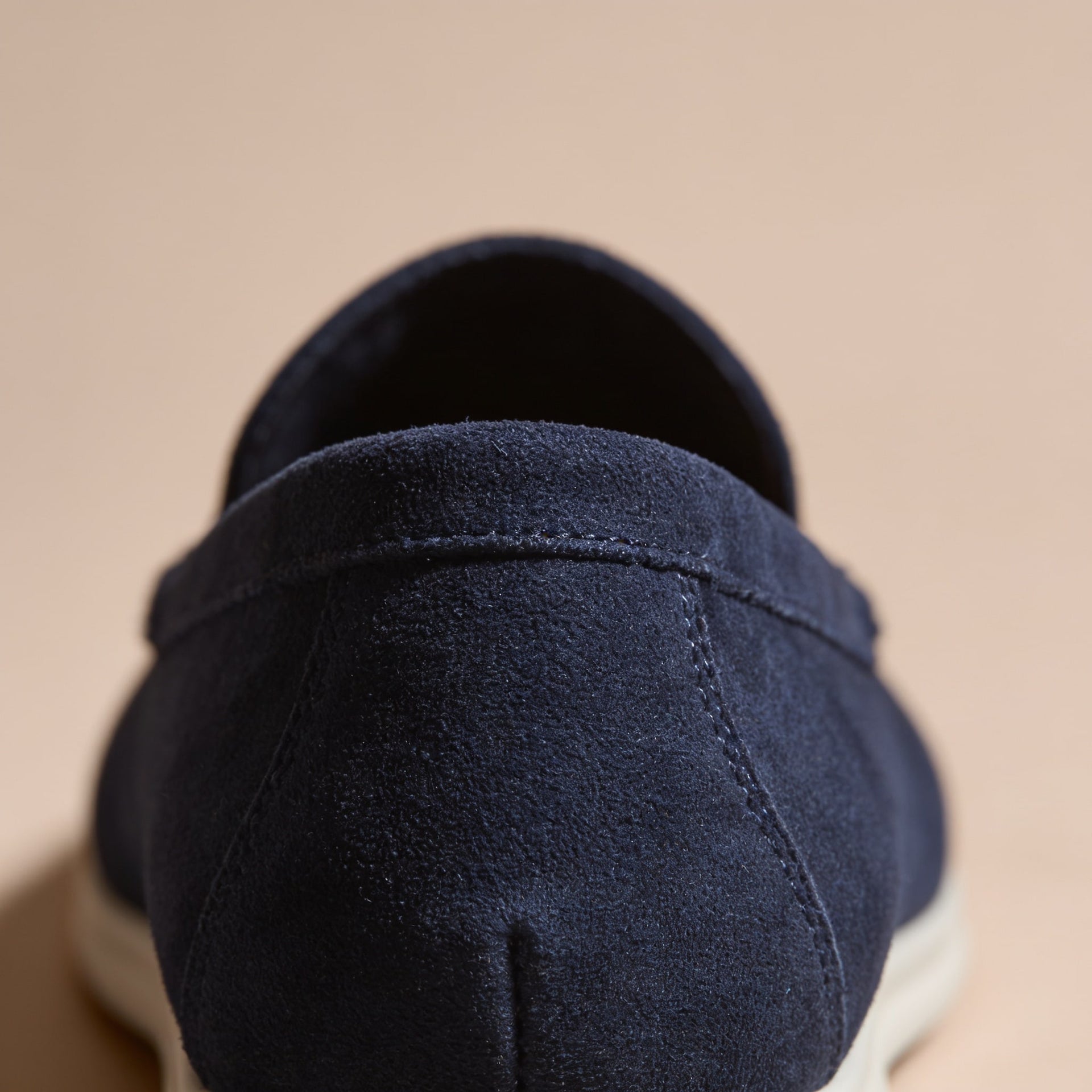 Rockford Faux Suede Moc Toe Loafers