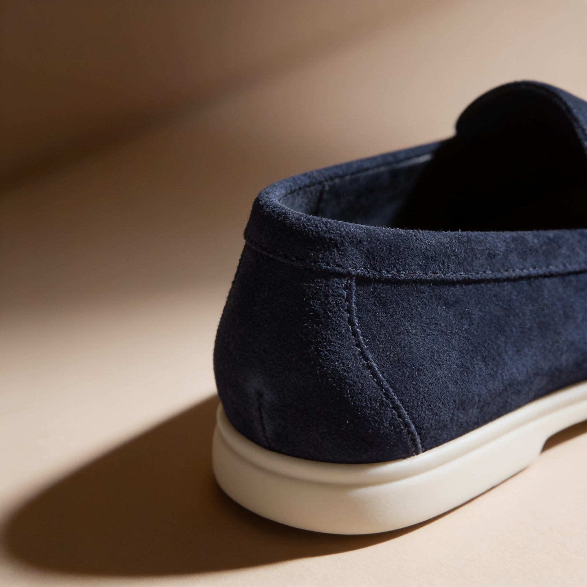 Rockford Faux Suede Moc Toe Loafers
