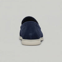 Rockford Faux Suede Moc Toe Loafers