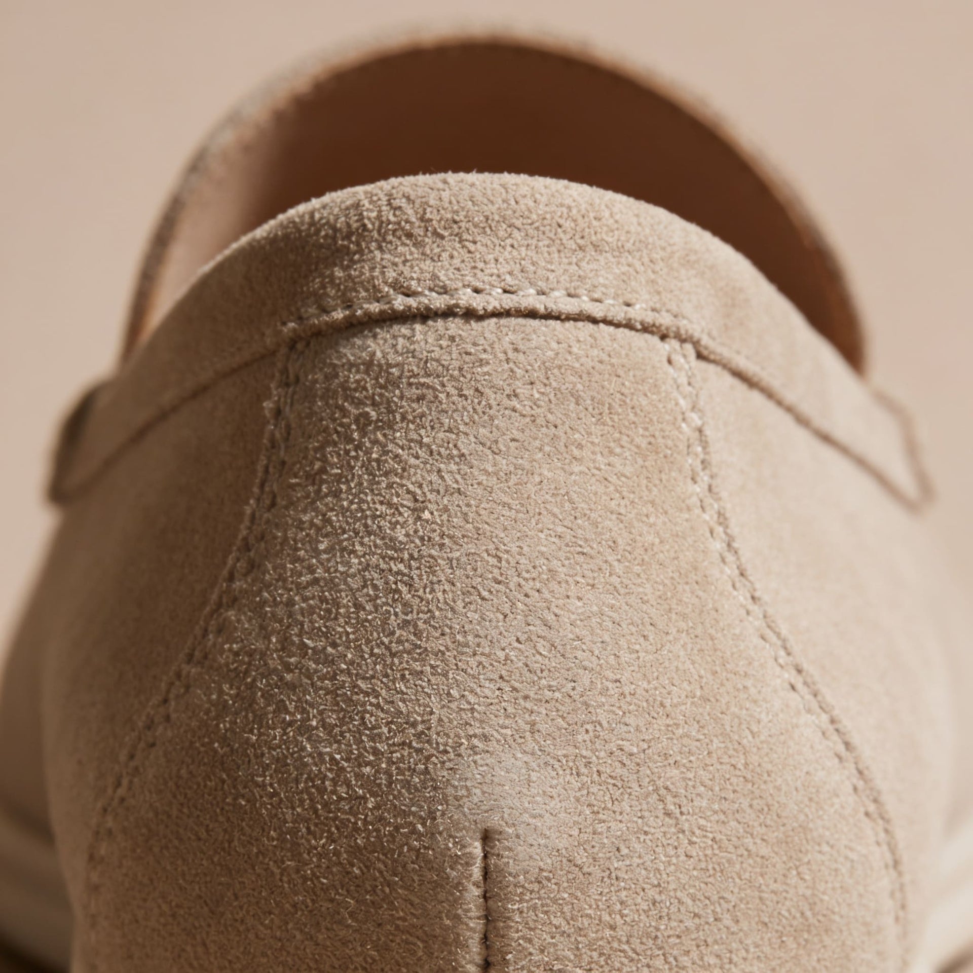 Rockford Faux Suede Moc Toe Loafers