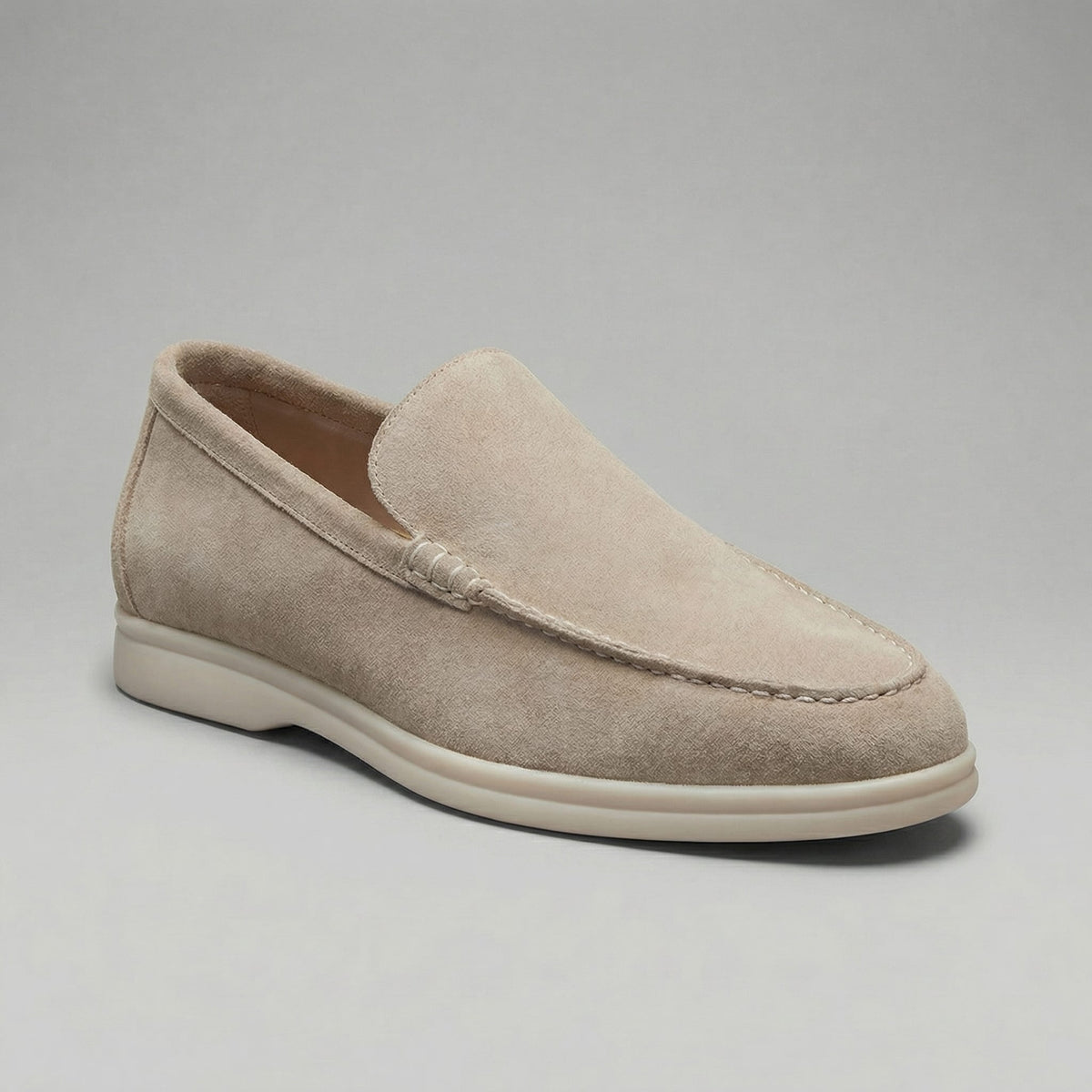 Rockford Faux Suede Moc Toe Loafers_21