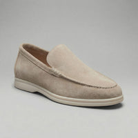 Rockford Faux Suede Moc Toe Loafers