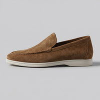 Rockford Faux Suede Moc Toe Loafers