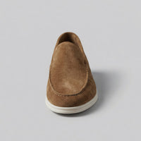 Rockford Faux Suede Moc Toe Loafers