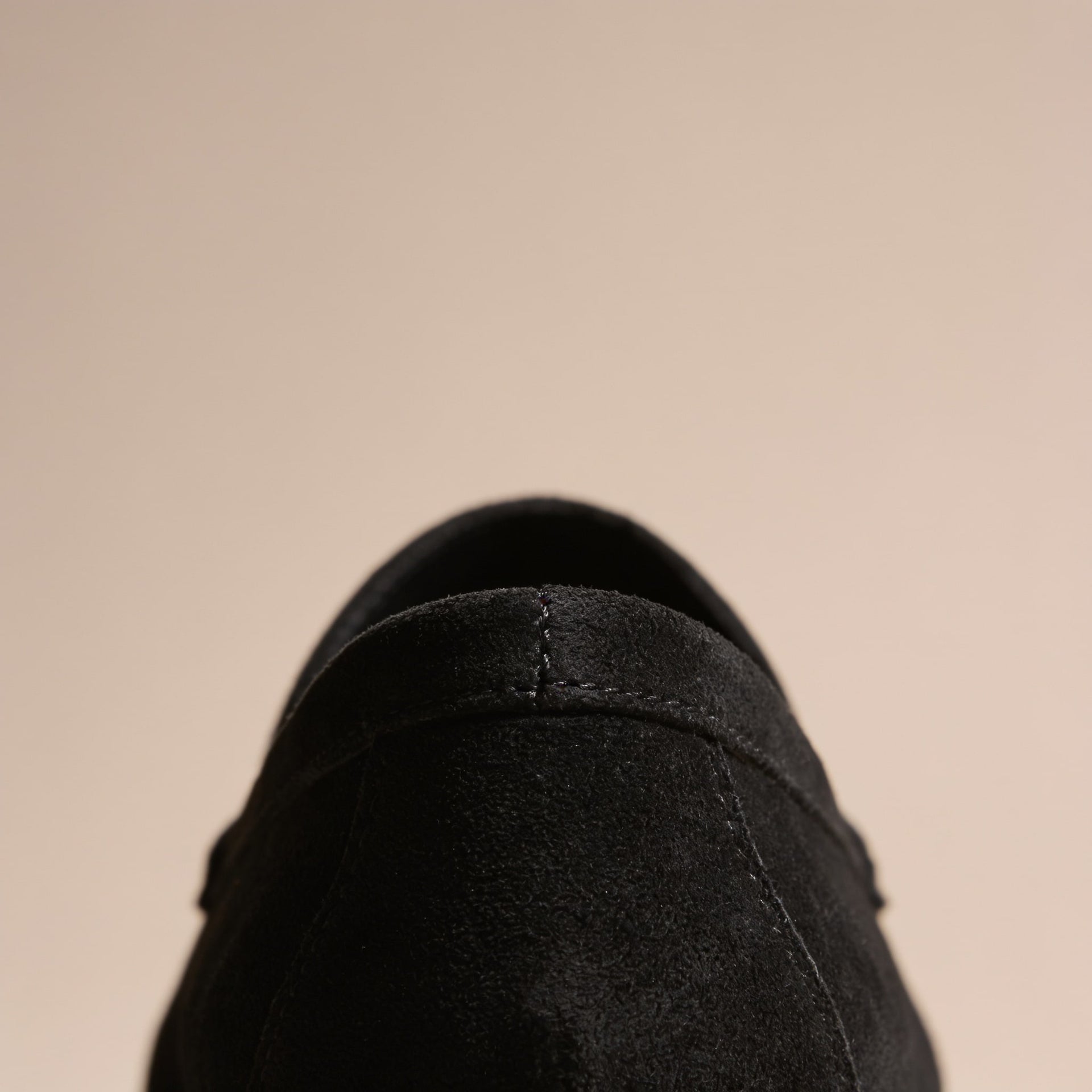 Rockford Faux Suede Moc Toe Loafers