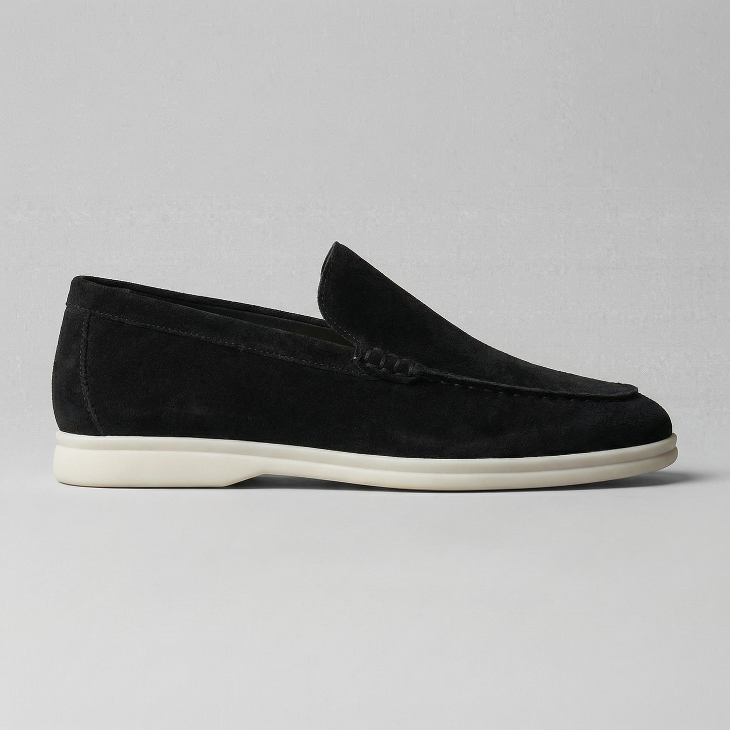 Rockford Faux Suede Moc Toe Loafers_33