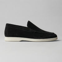 Rockford Faux Suede Moc Toe Loafers