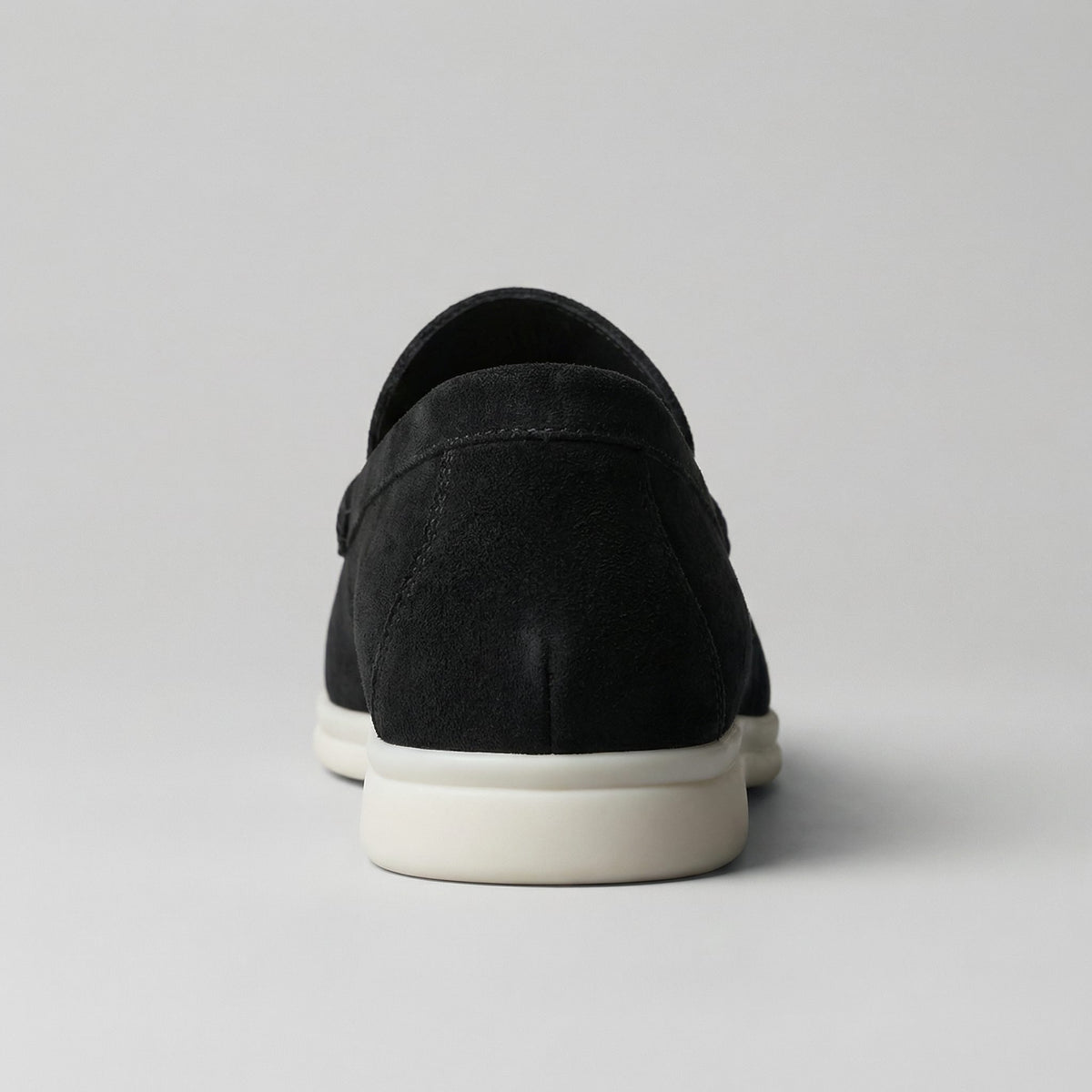 Rockford Faux Suede Moc Toe Loafers