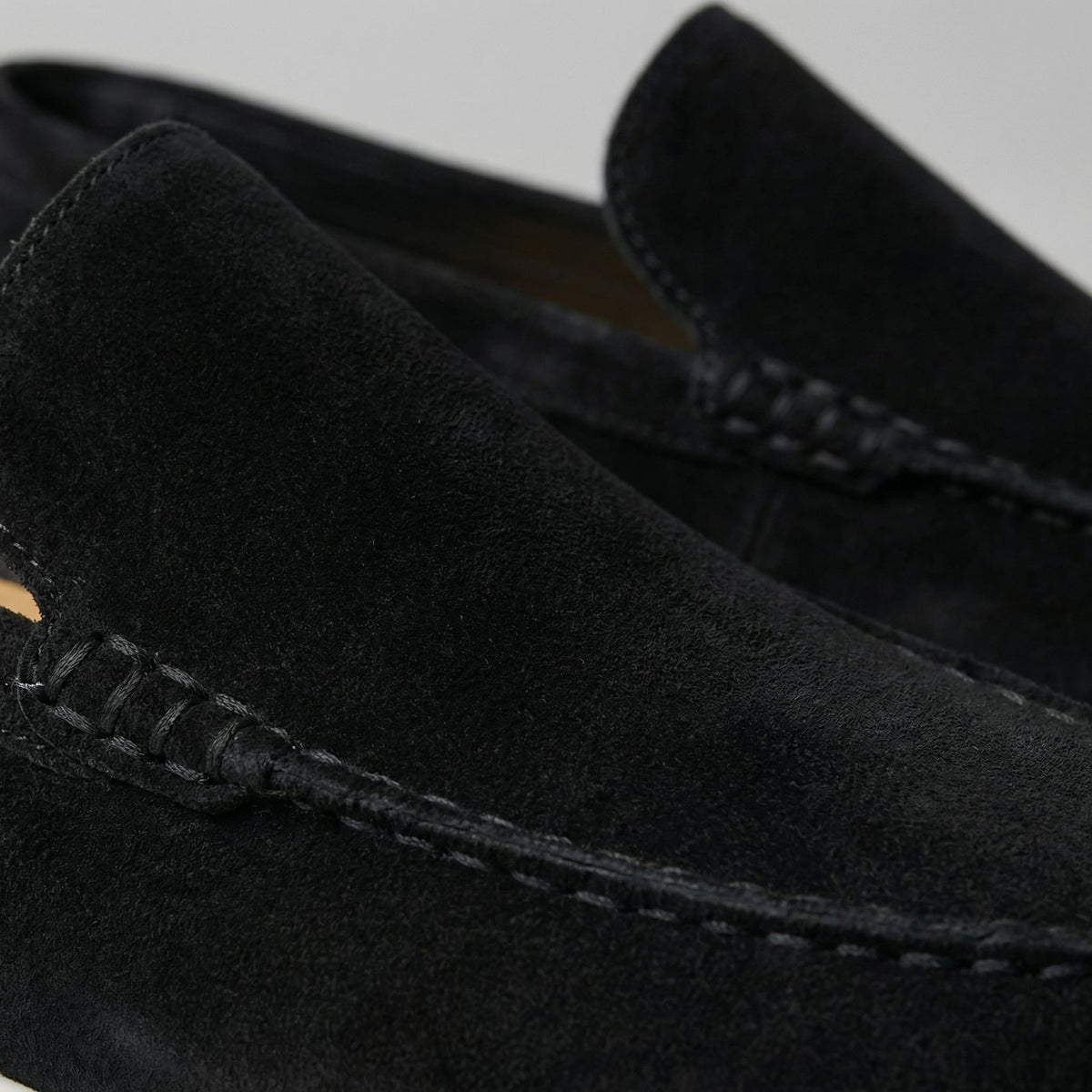 Rockford Faux Suede Moc Toe Loafers_35