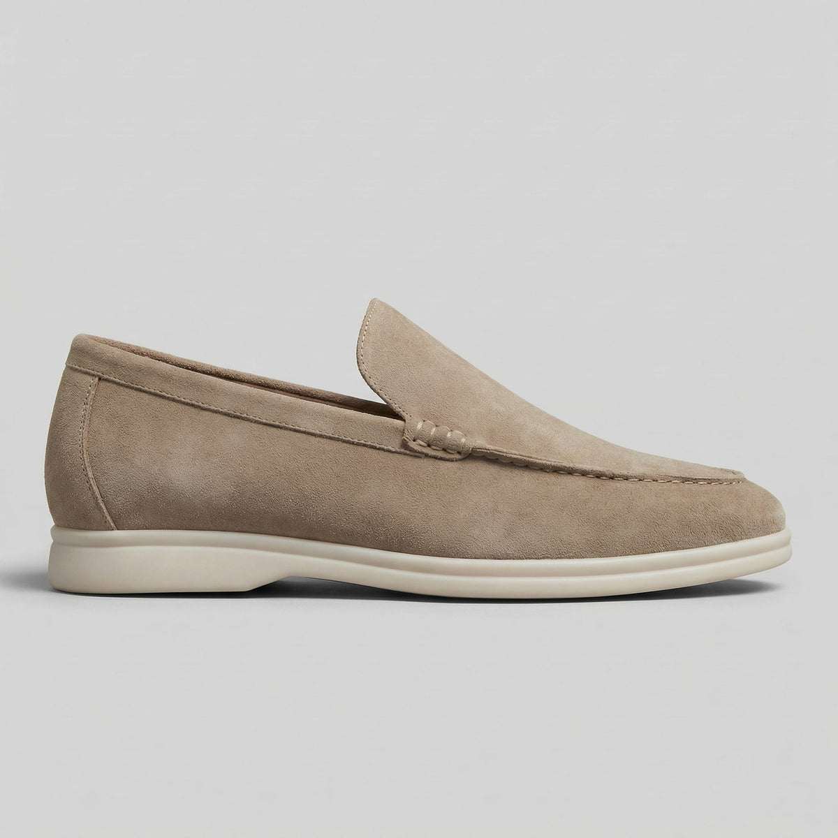 Rockford Faux Suede Moc Toe Loafers_6