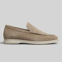 Rockford Faux Suede Moc Toe Loafers
