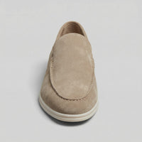 Rockford Faux Suede Moc Toe Loafers