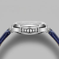 Wolcott Sport Leather Strap Watch