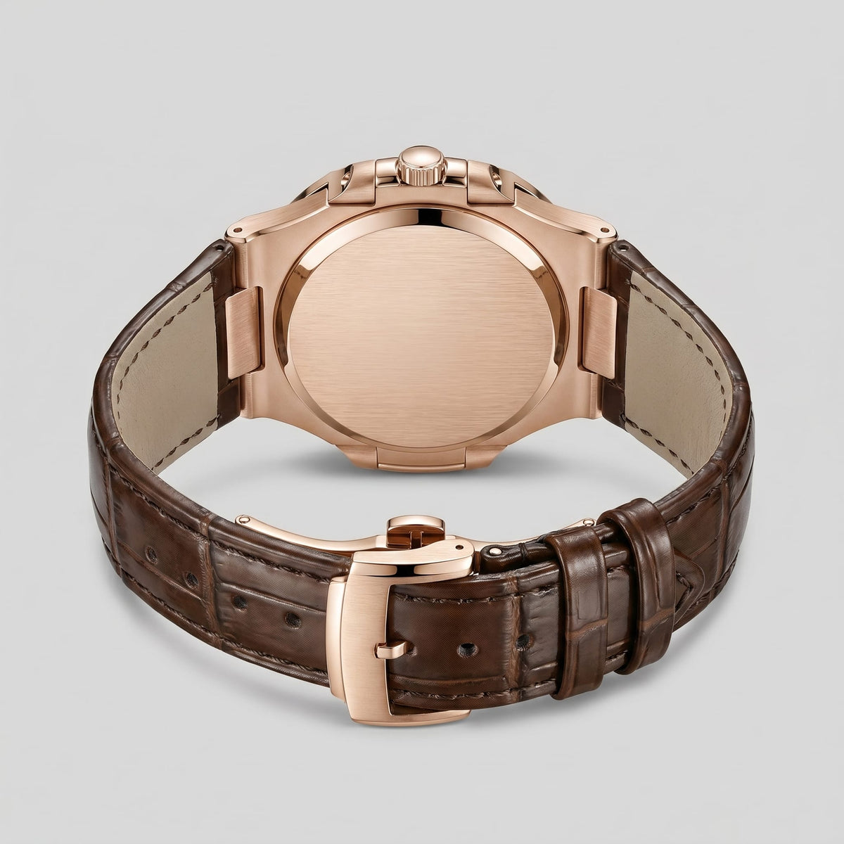 Wolcott Sport Leather Strap Watch_23