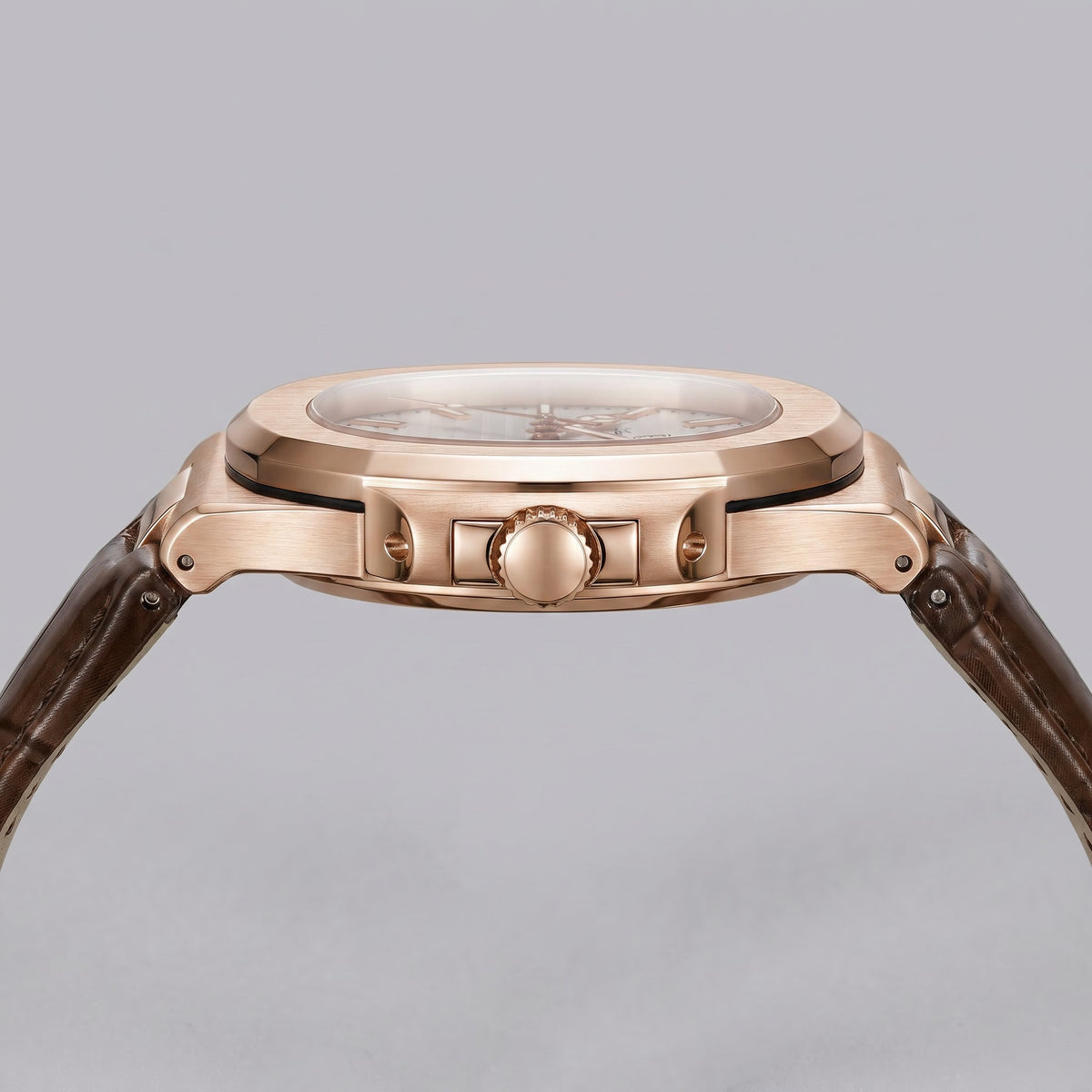 Wolcott Sport Leather Strap Watch_32