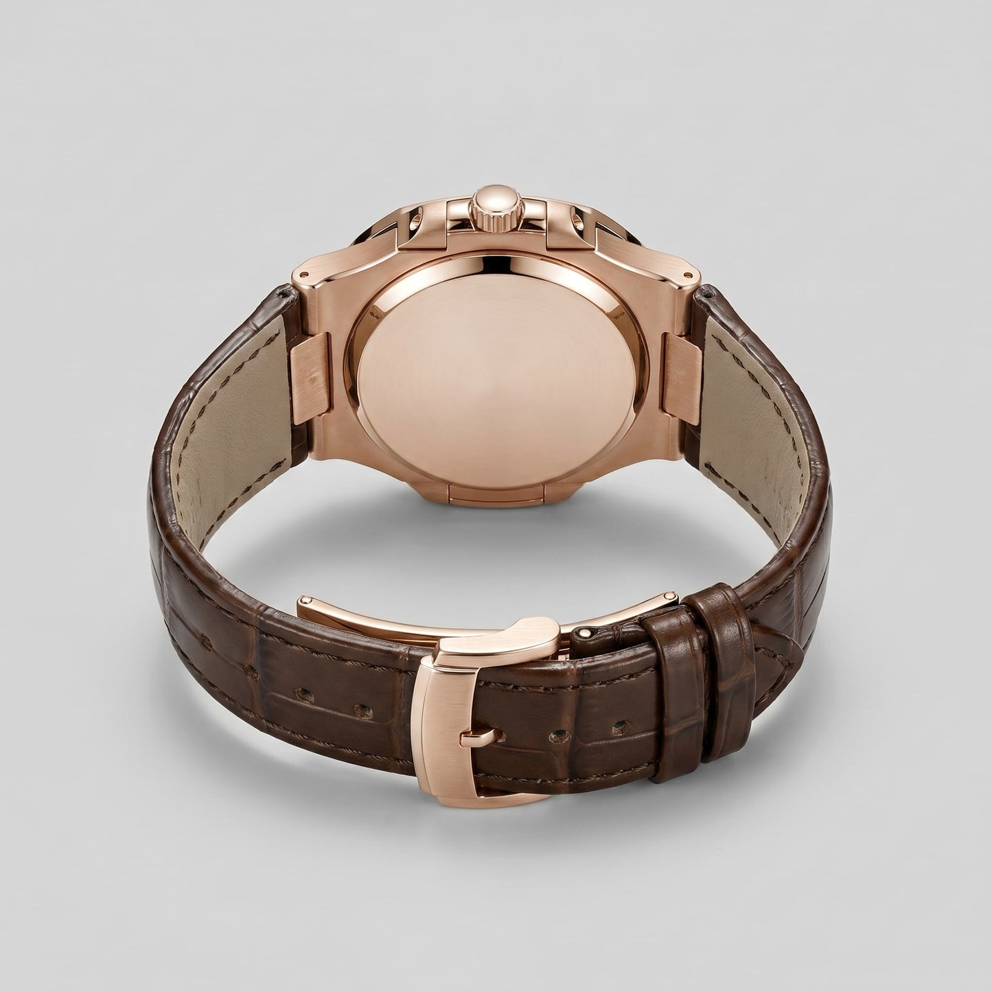 Wolcott Sport Leather Strap Watch_38