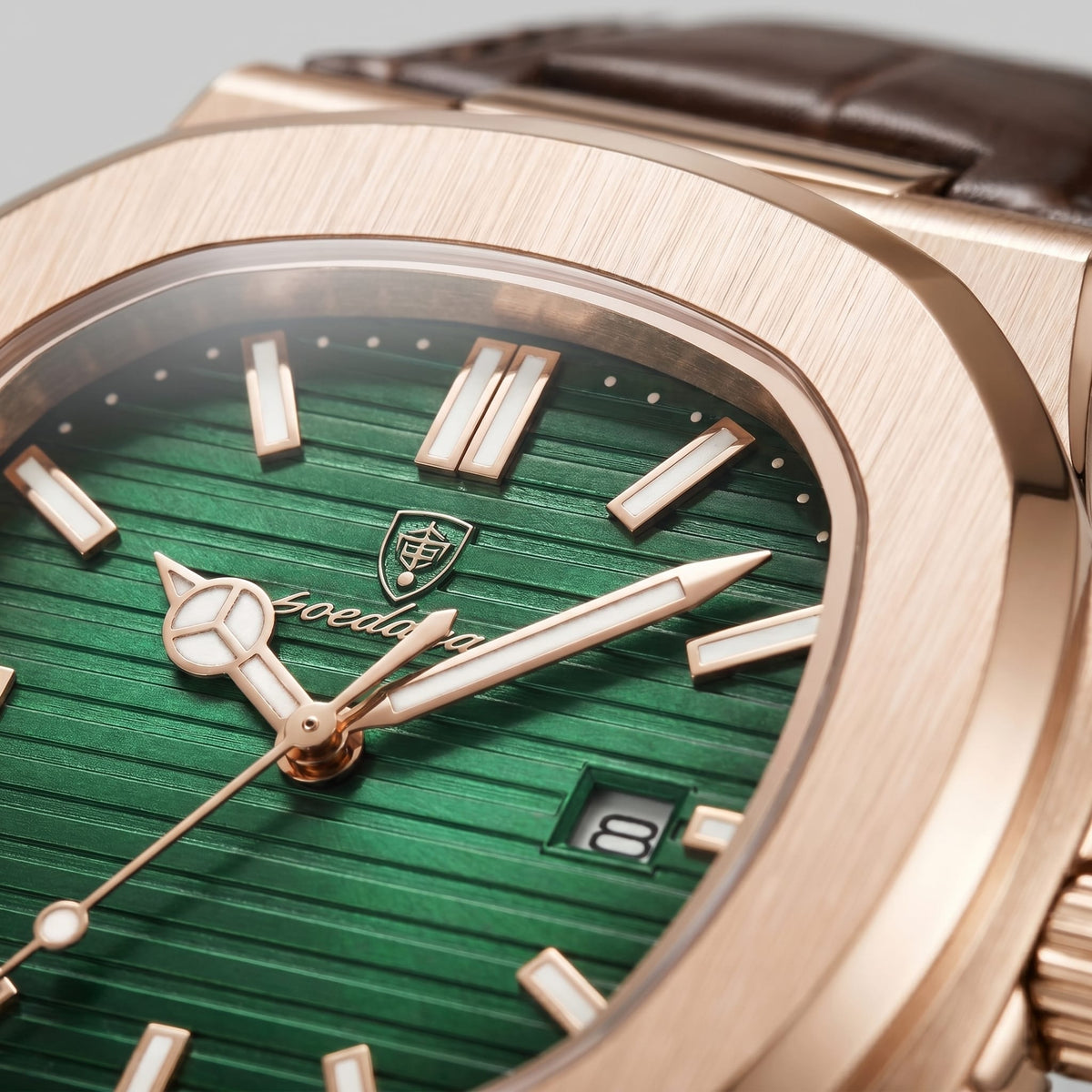 Wolcott Sport Leather Strap Watch_39