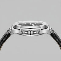 Wolcott Sport Leather Strap Watch
