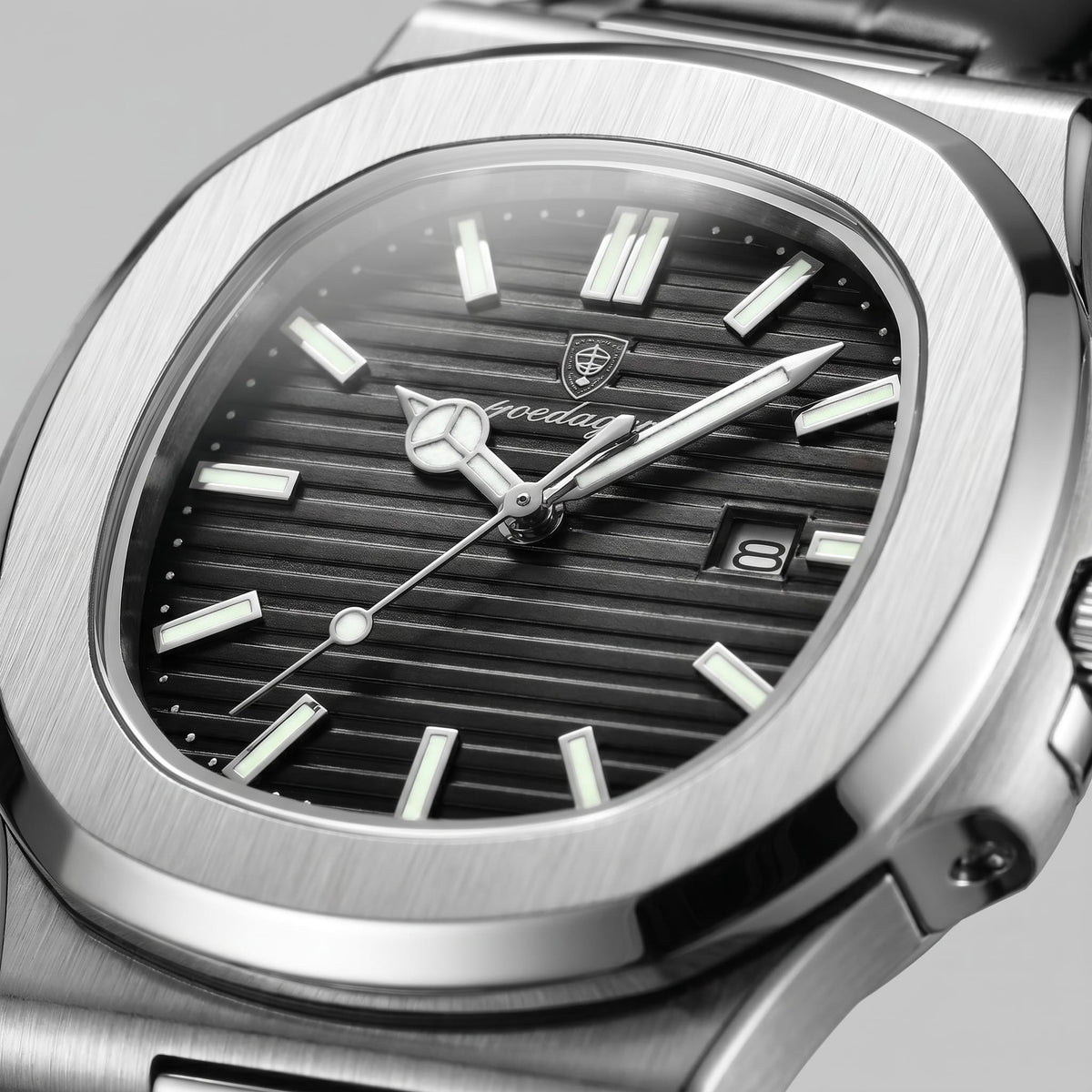 Wolcott Sport Leather Strap Watch_9