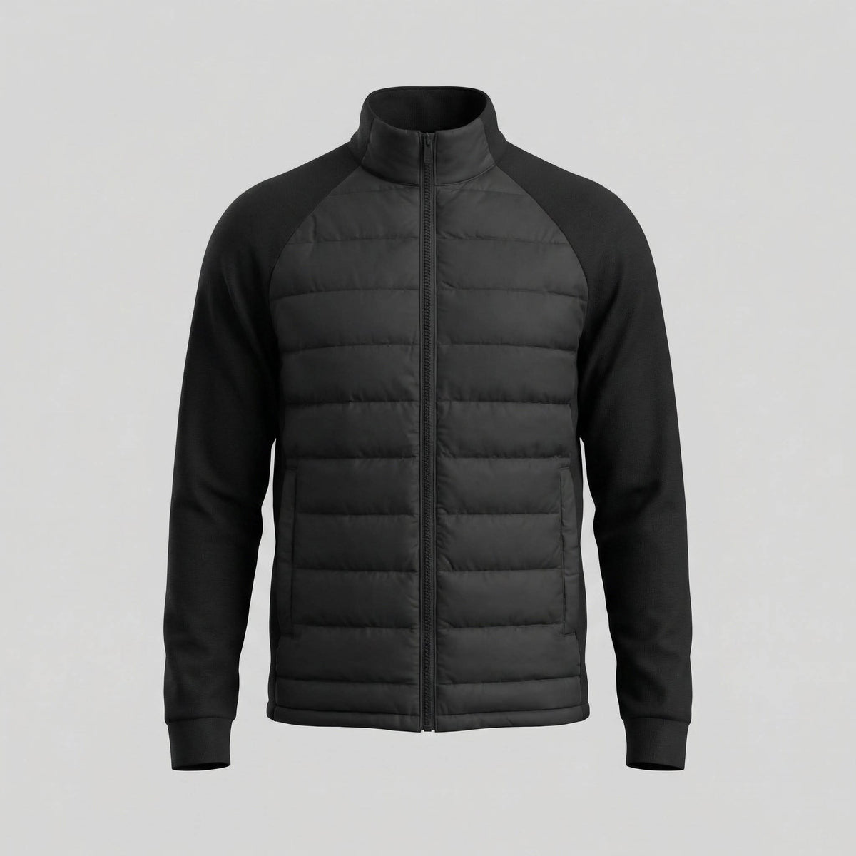 Ivers Quilted Funnel Neck Jacket