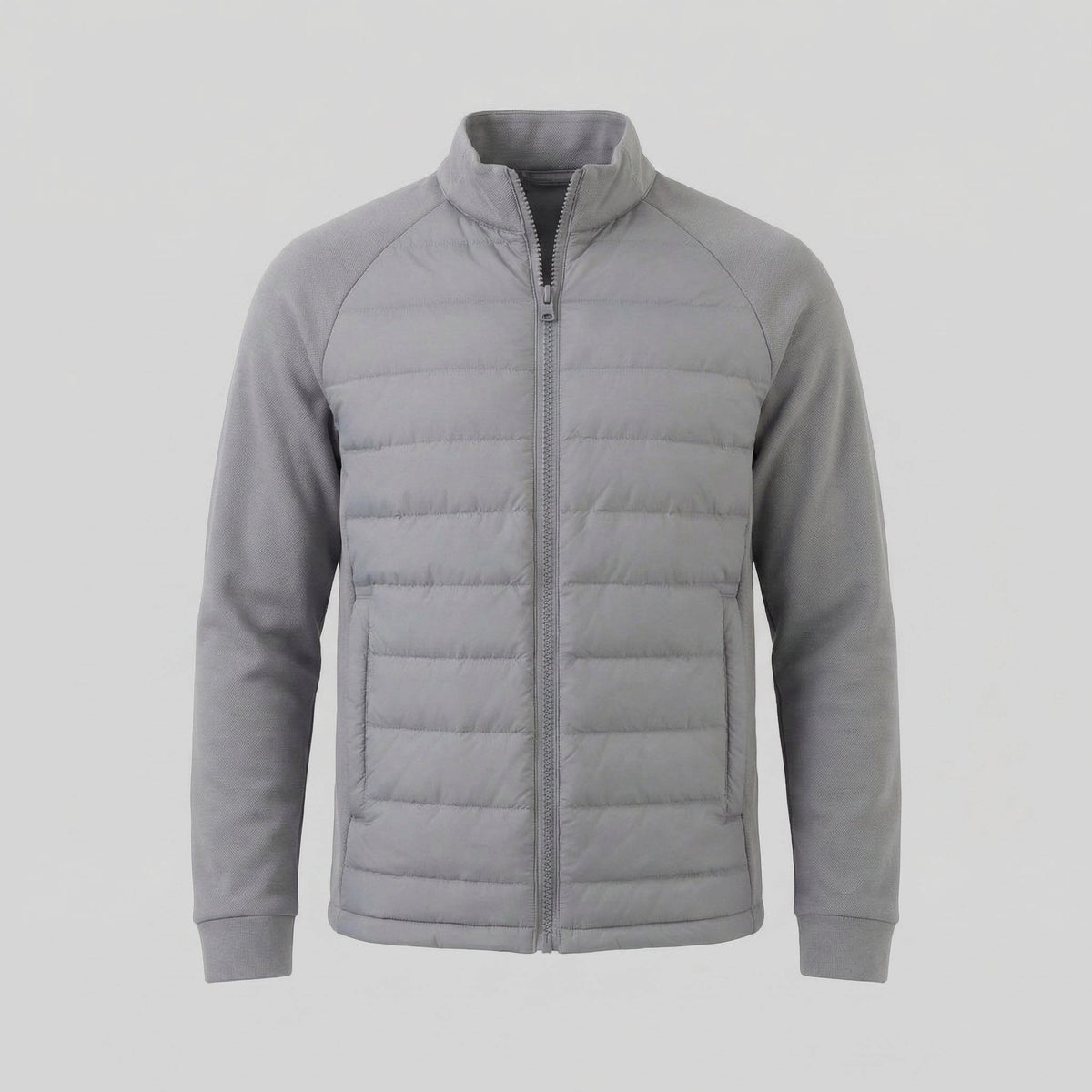 Ivers Quilted Funnel Neck Jacket