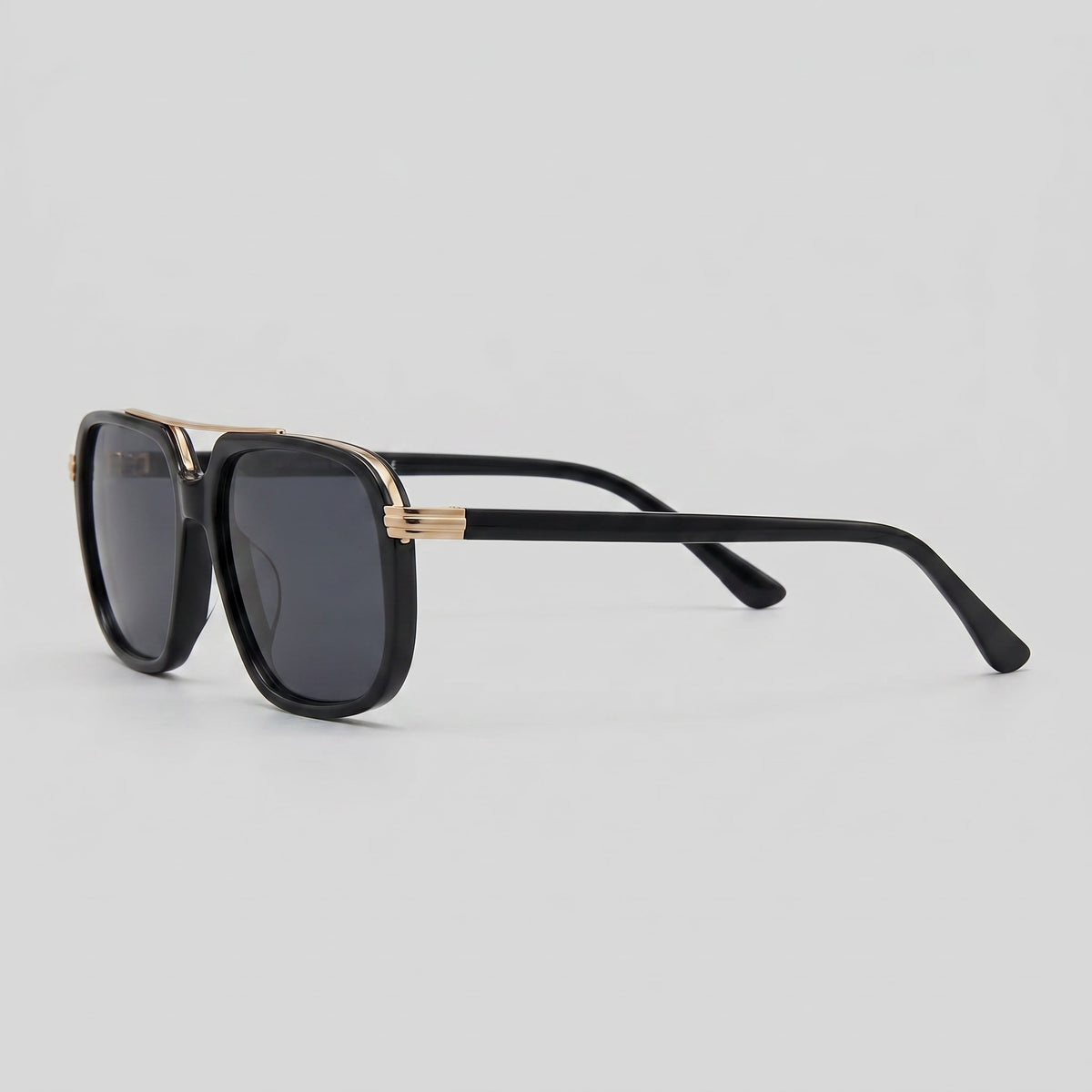 Whittaker Square Double Bridge Sunglasses_2