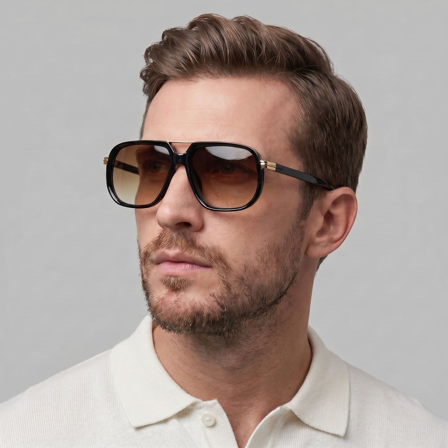 Whittaker Square Double Bridge Sunglasses_21