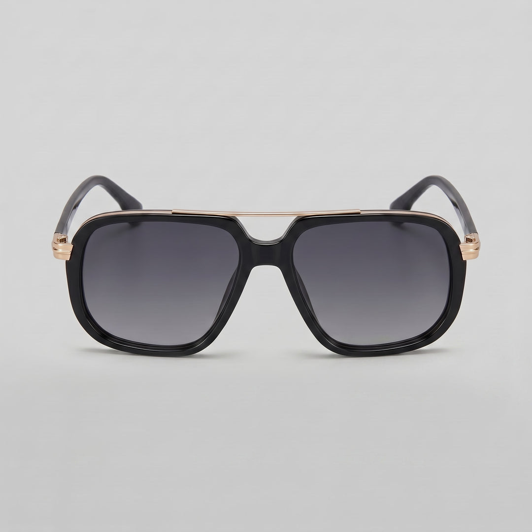 Whittaker Square Double Bridge Sunglasses