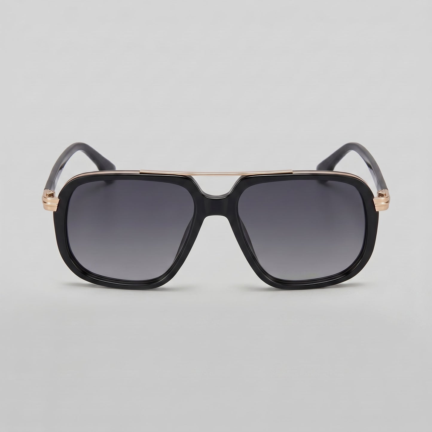 Whittaker Square Double Bridge Sunglasses_5