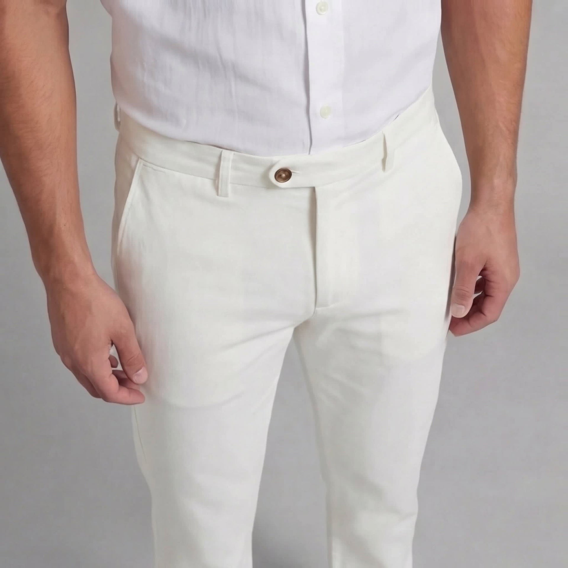 Yates Stretch Cotton Chino Pants