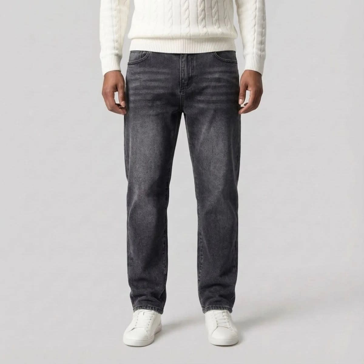 Woodrow Stretch Straight Leg Jeans