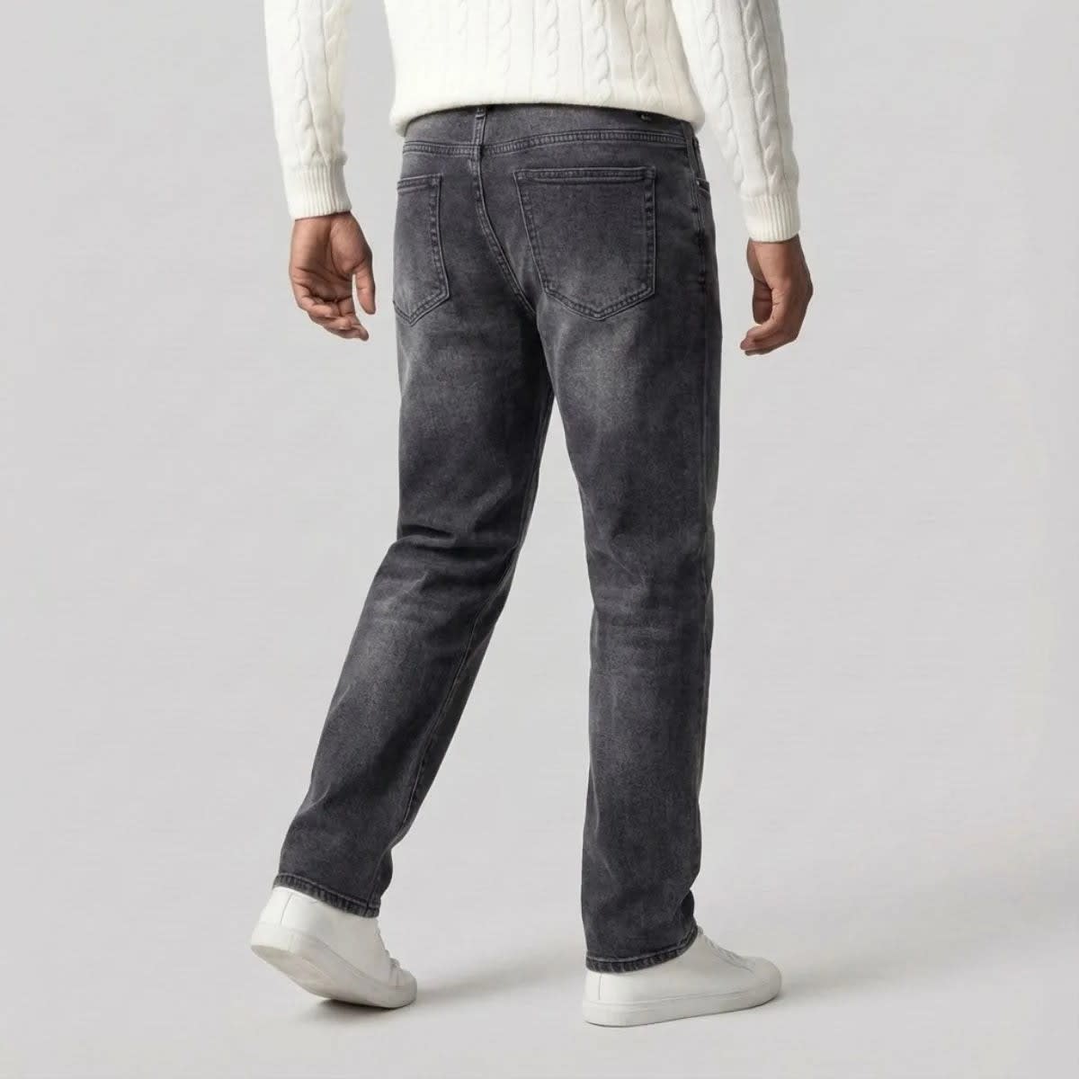 Woodrow Stretch Straight Leg Jeans