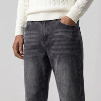 Woodrow Stretch Straight Leg Jeans