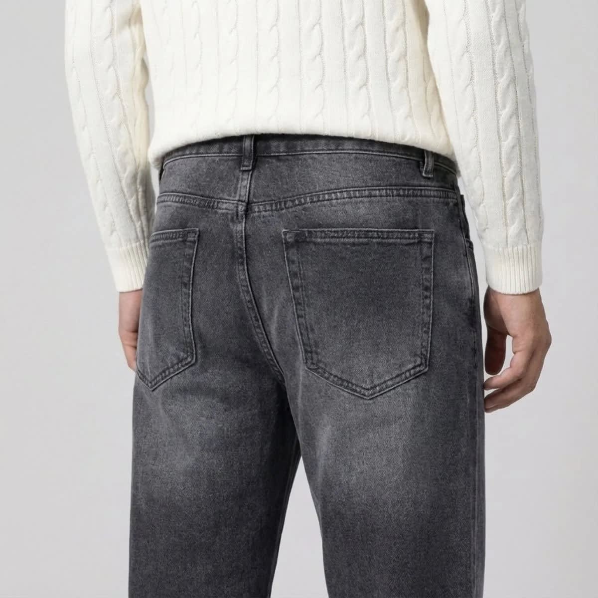 Woodrow Stretch Straight Leg Jeans