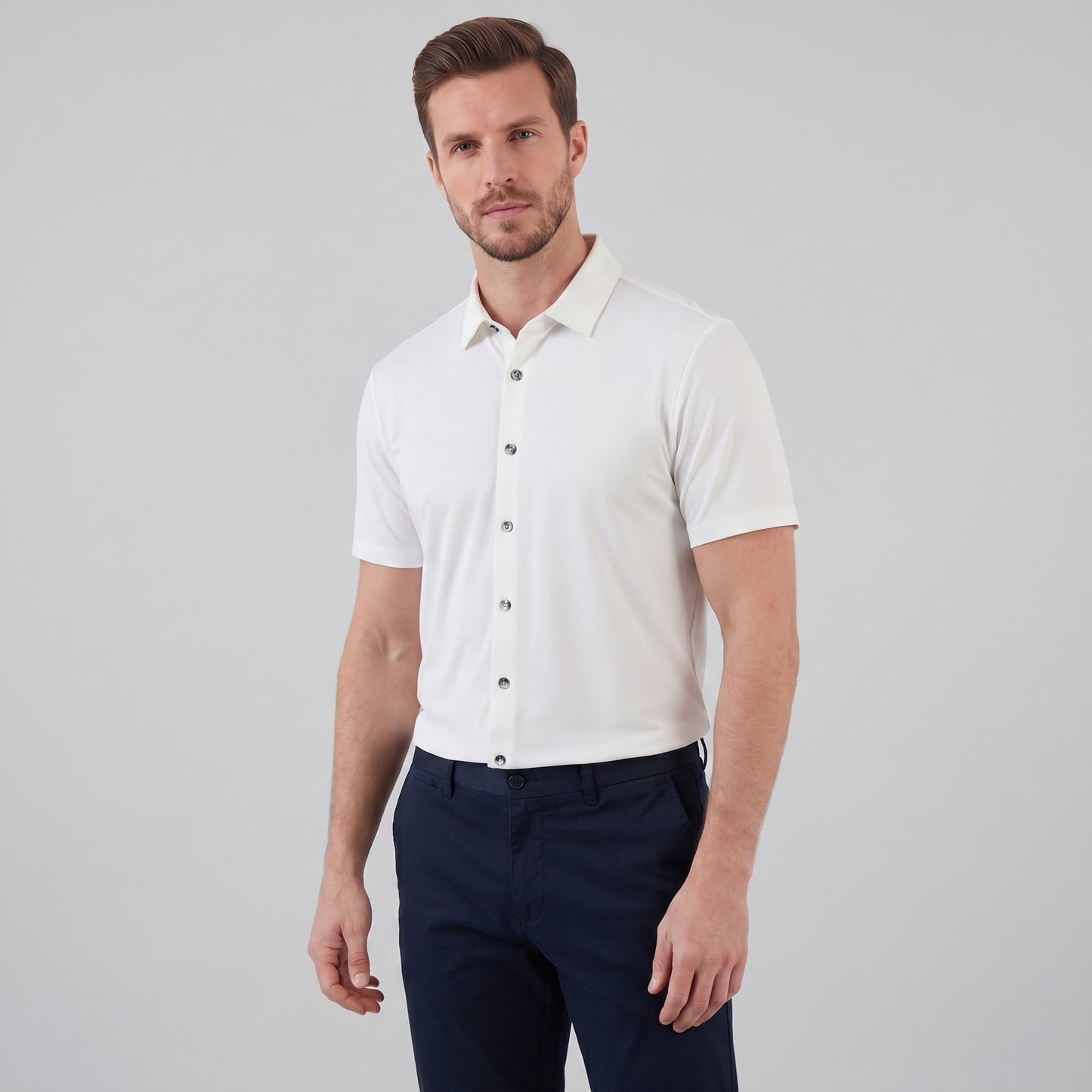 Maverick Stretch Short Sleeve Shirt_17
