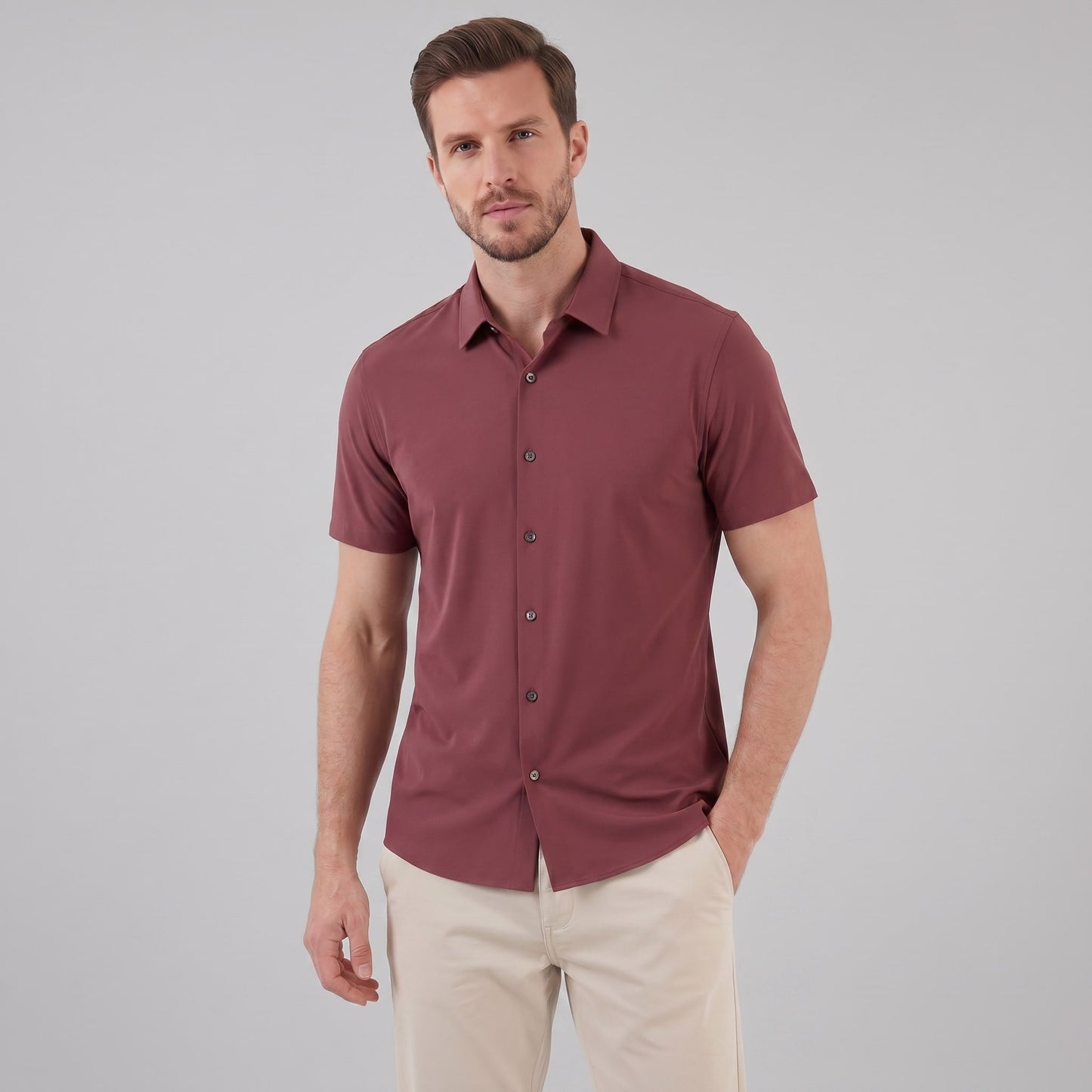 Maverick Stretch Short Sleeve Shirt_26