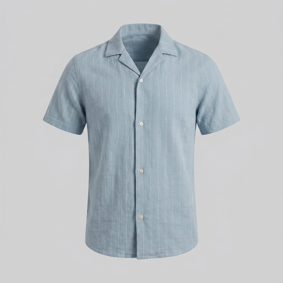 Maxwell Striped Camp Collar Shirt_8