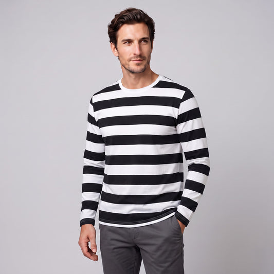 Cyrus Striped Long Sleeve T-Shirt_1