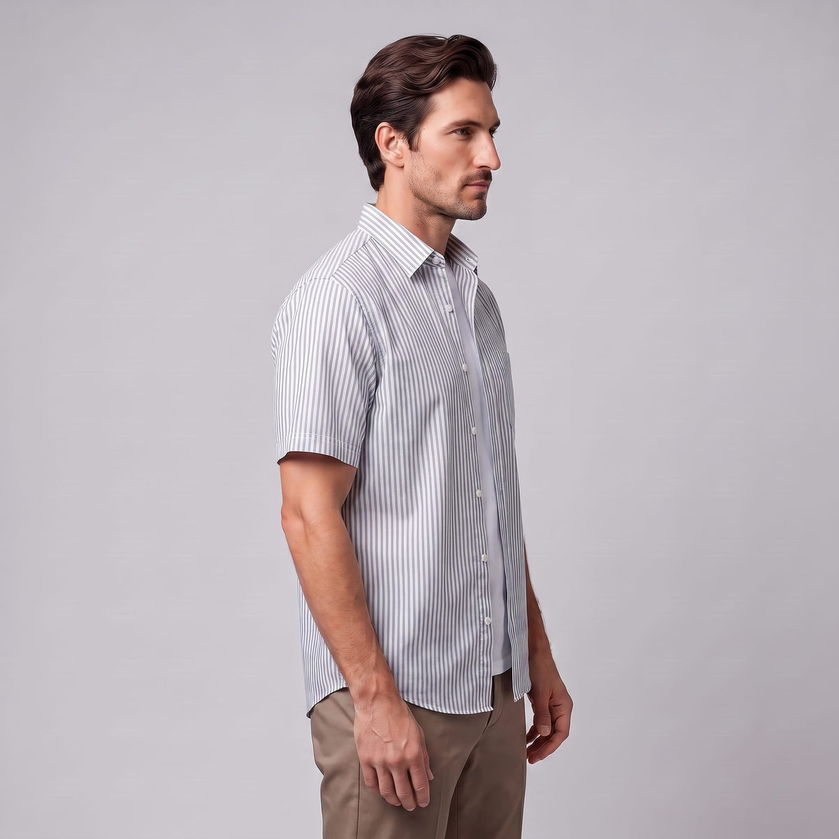 Memphis Oversized Striped Shirt