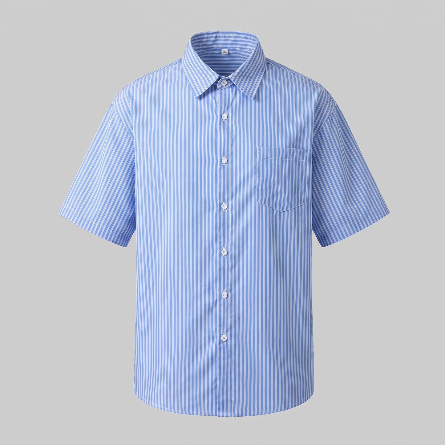 Memphis Oversized Striped Shirt_2