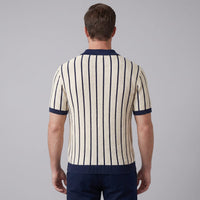 Micah Striped Knit Shirt