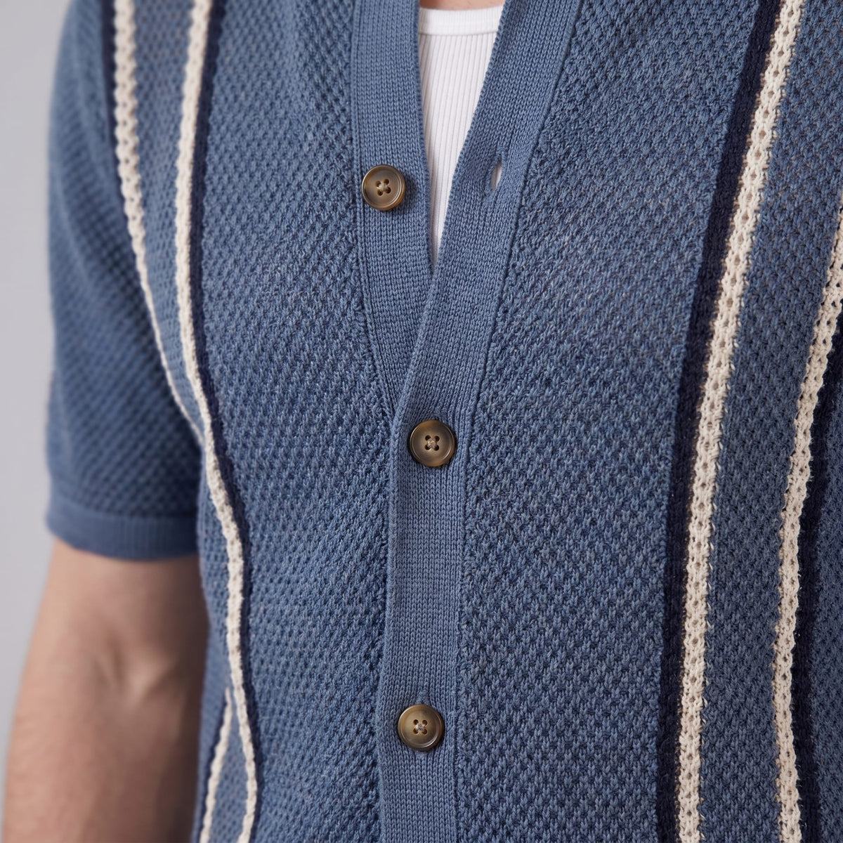 Miles Crochet Knit Camp Collar Shirt_8