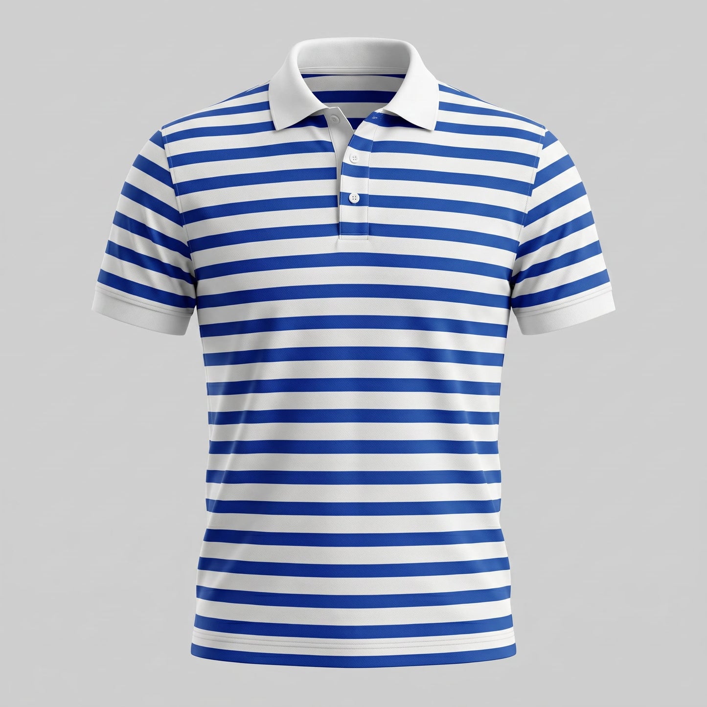 Wesley Striped Short Sleeve Polo Shirt_16