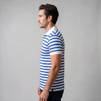 Wesley Striped Short Sleeve Polo Shirt