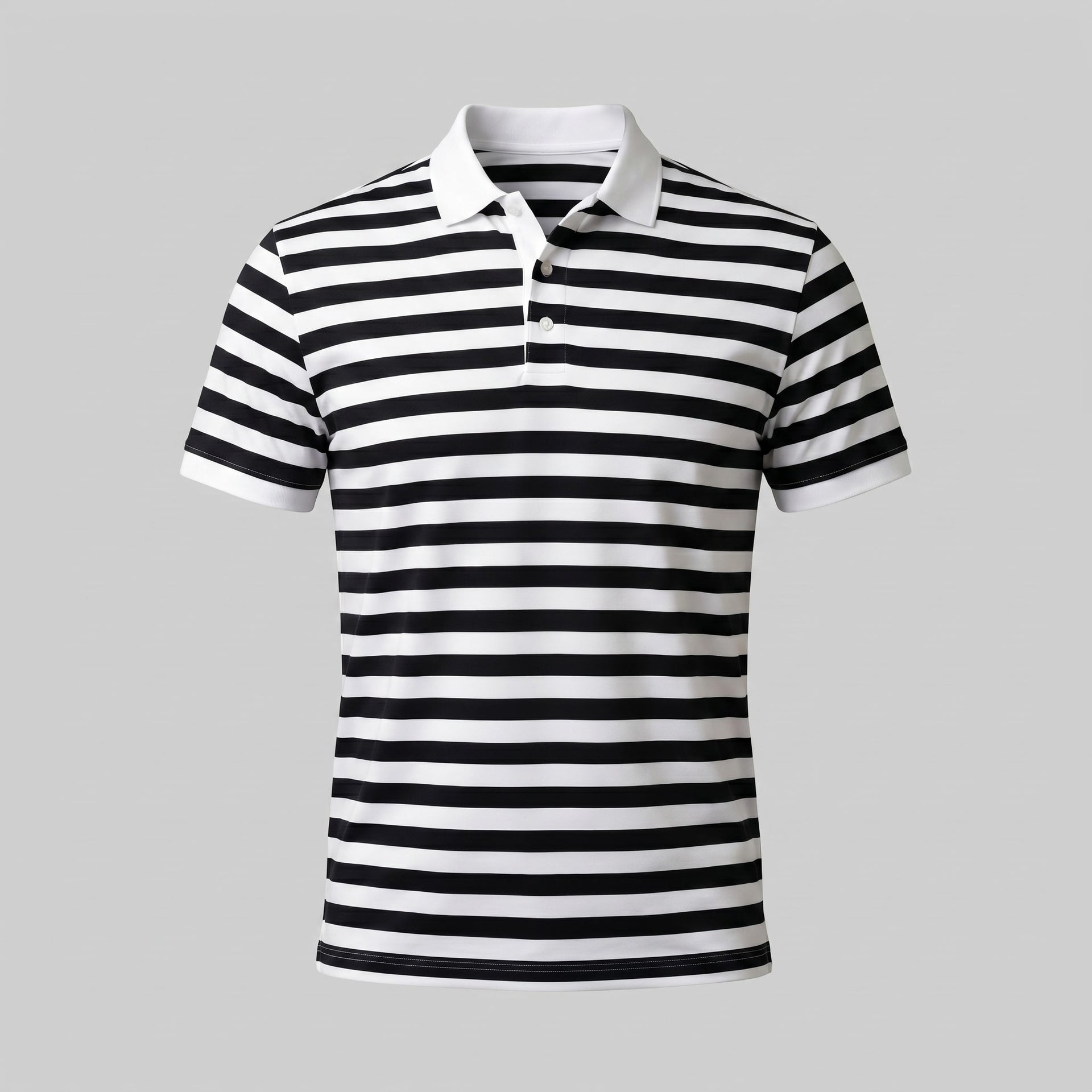 Wesley Striped Short Sleeve Polo Shirt