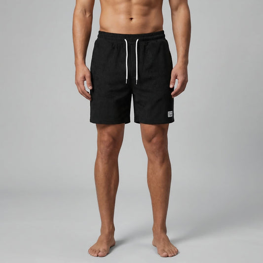 Garland Striped Swim Shorts_1