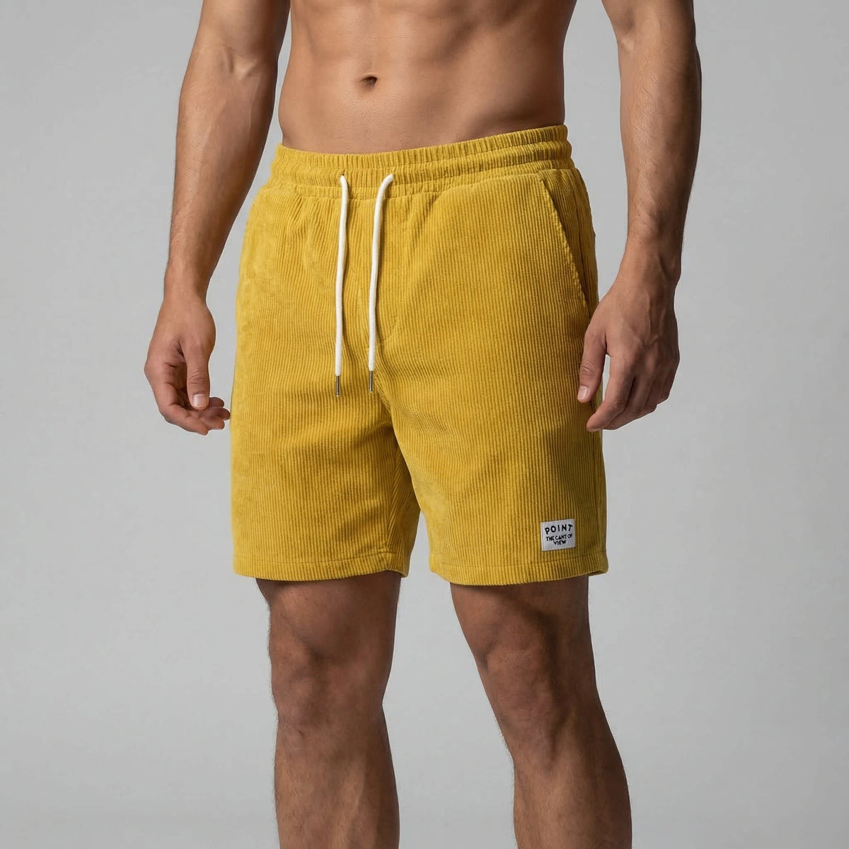 Garland Striped Swim Shorts_2