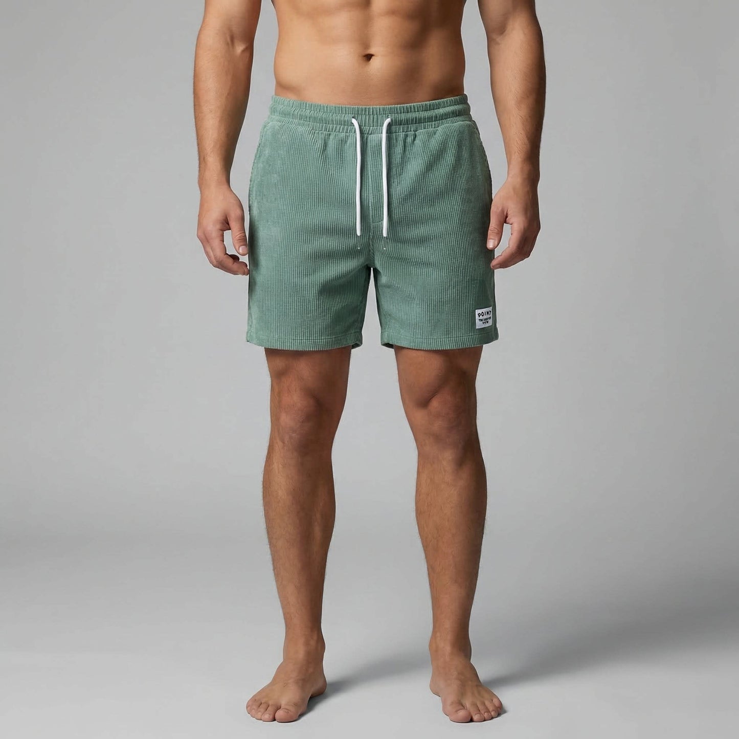 Garland Striped Swim Shorts_9