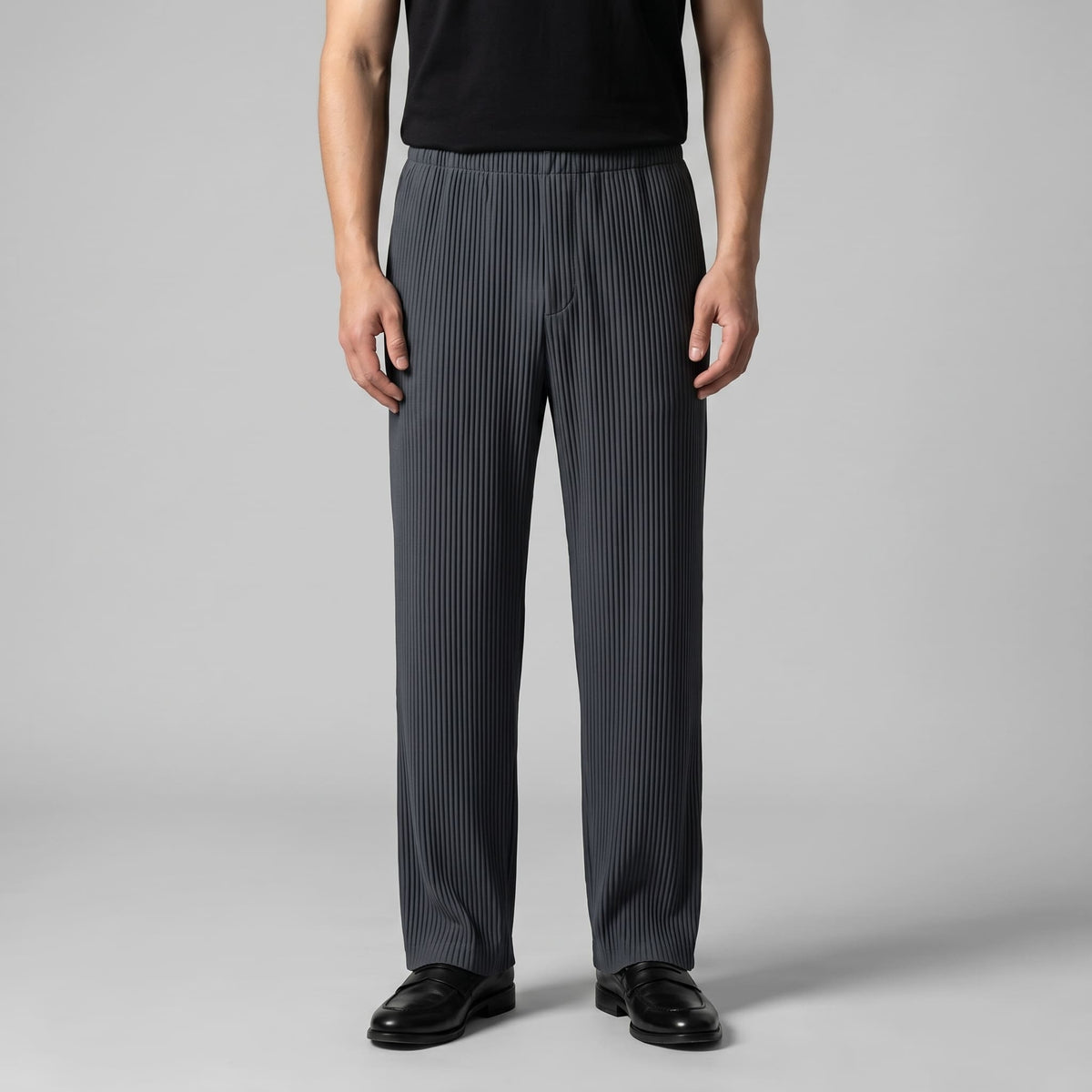 Zander Pleated Wide Leg Pants_1
