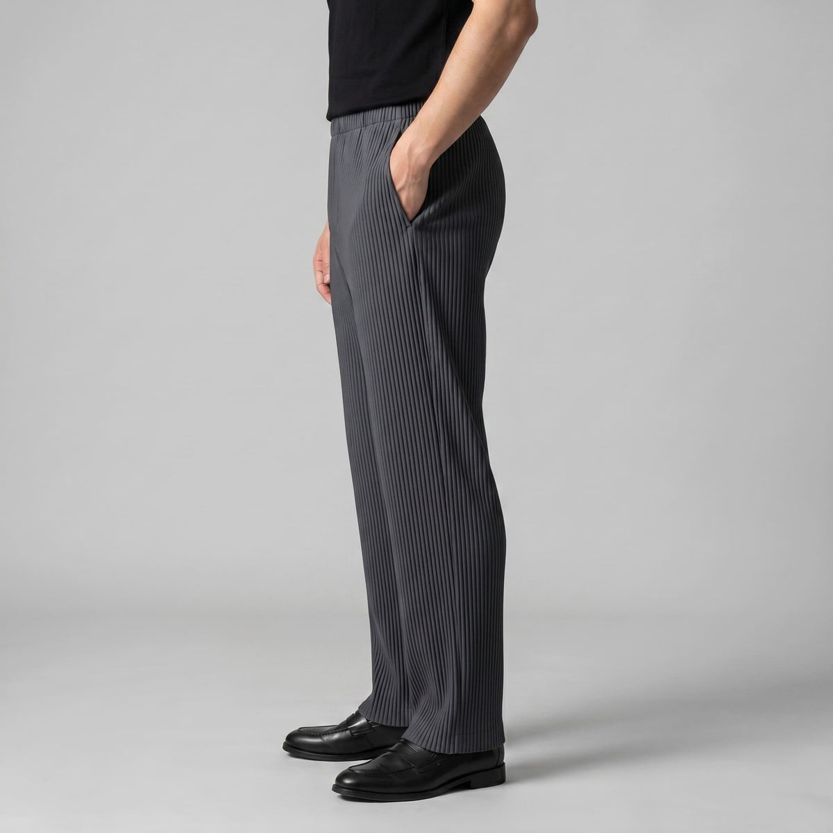 Zander Pleated Wide Leg Pants_2